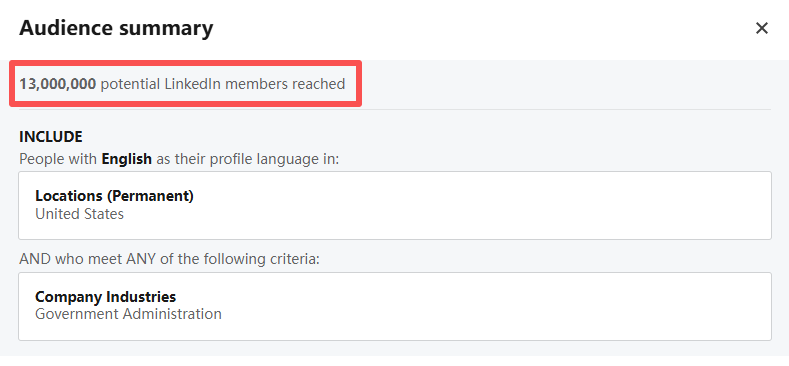 领英LinkedIn一级行业定向 领英LinkedIn一级行业定向