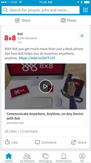 领英内容营销进阶十大法则之在领英企业推广内容中添加富媒体2