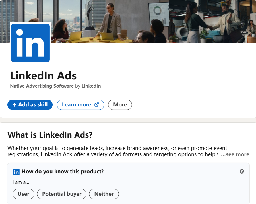 LinkedIn广告类型有哪些